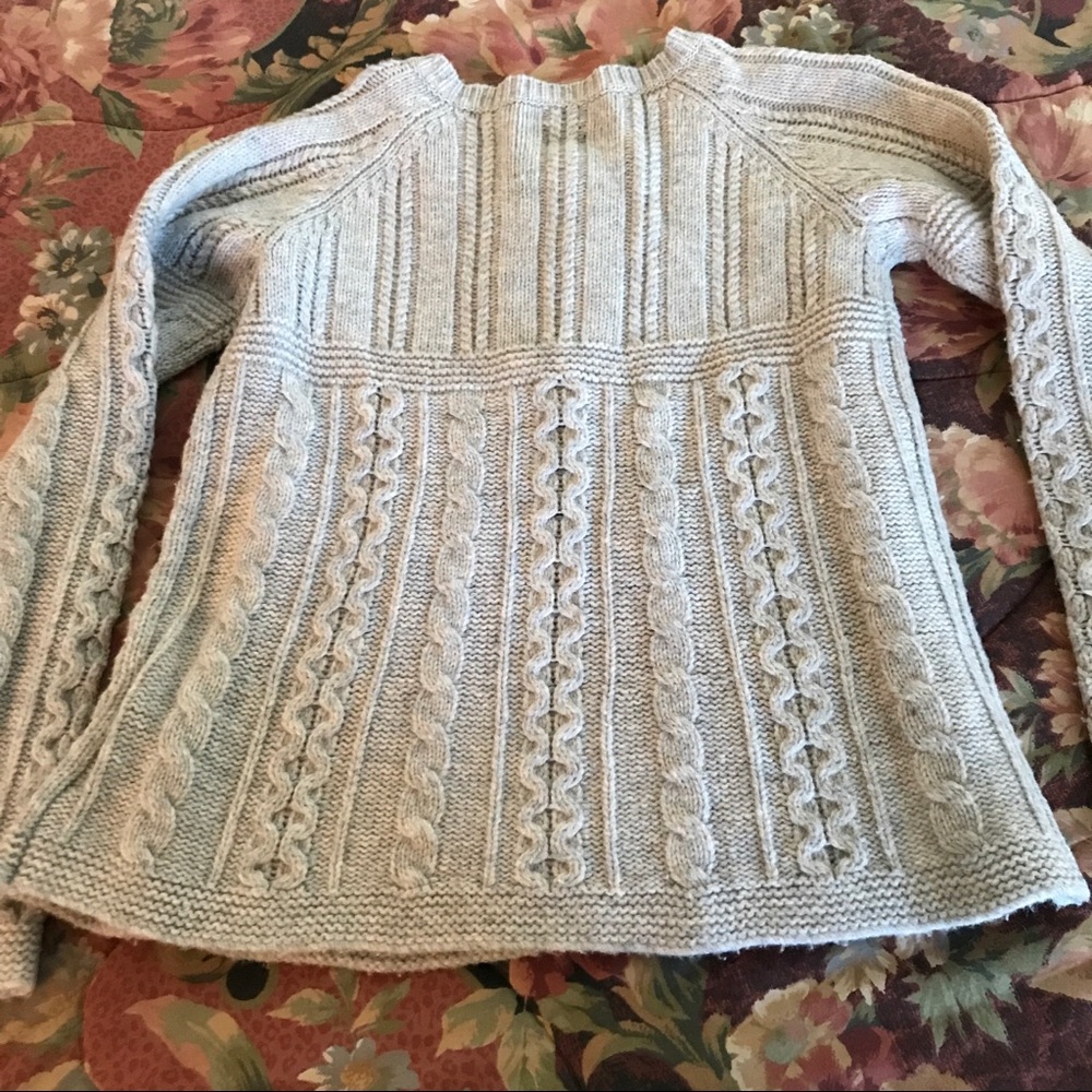 Mini  Boden Girls Cable Knit Cardigan Sweater Size 13/14 Y - Picture 4 of 4